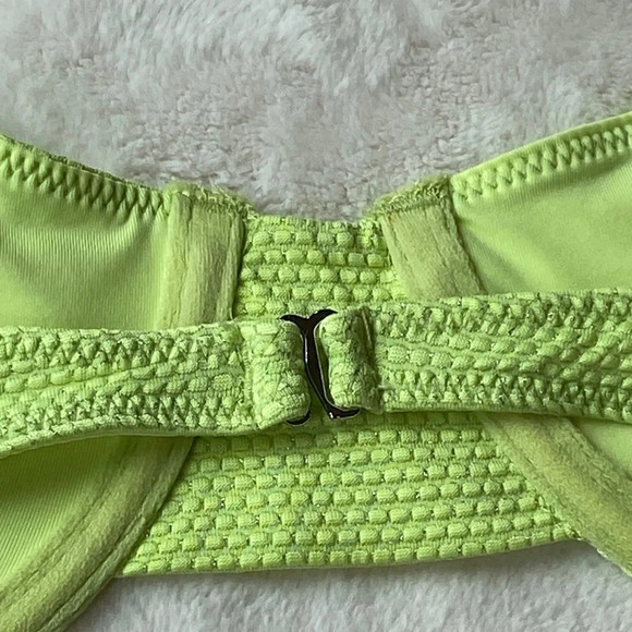 NWOT Frankie’s bikinis Sundance neon underwire bikini top 19372 - Picture 8 of 11